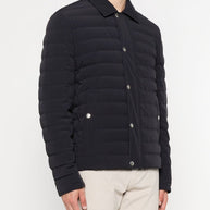 Brunello Cucinelli Nylon Short Down Jacket - Blue