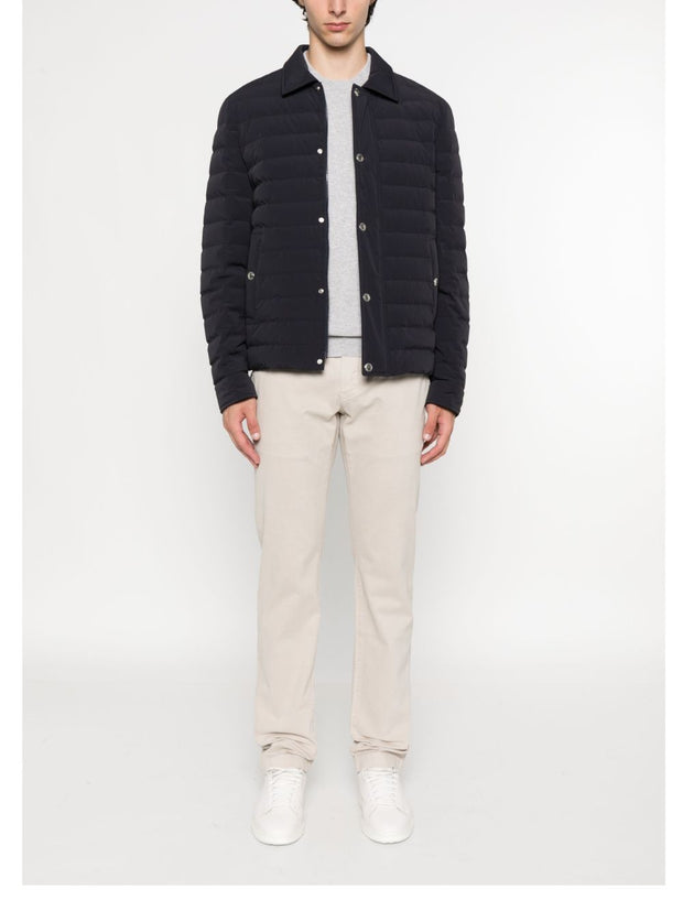 Brunello Cucinelli Nylon Short Down Jacket - Blue