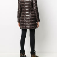Herno Maria Midi Down Jacket - Brown