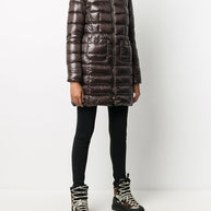 Herno Maria Midi Down Jacket - Brown