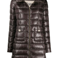 Herno Maria Midi Down Jacket - Brown