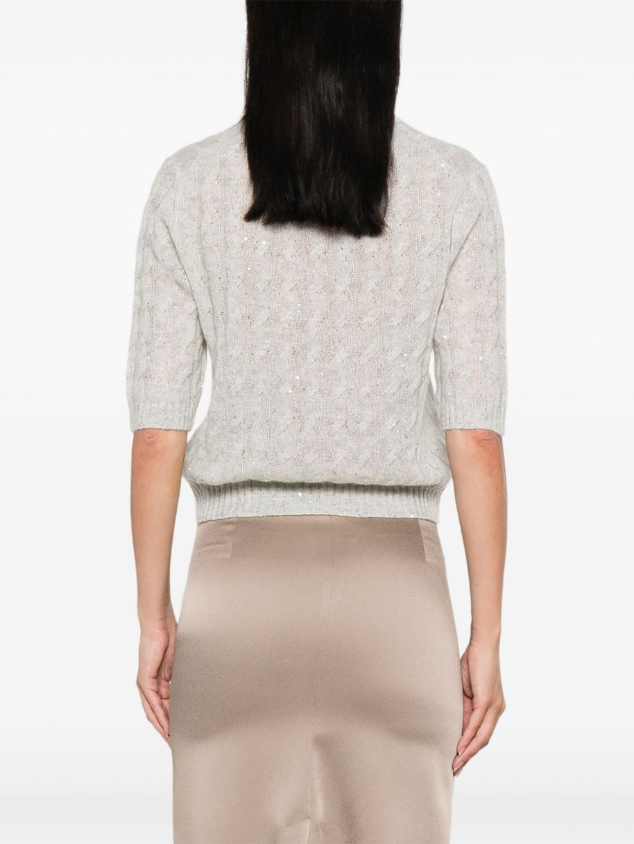 Brunello Cucinelli Wool Sweater - Grey