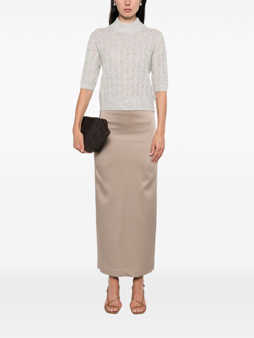 Brunello Cucinelli Wool Sweater - Grey