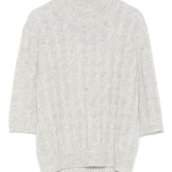 Brunello Cucinelli Wool Sweater - Grey