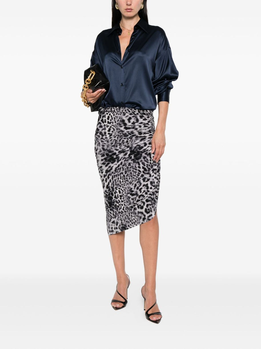 Tom Ford Silk Shirt - Blue