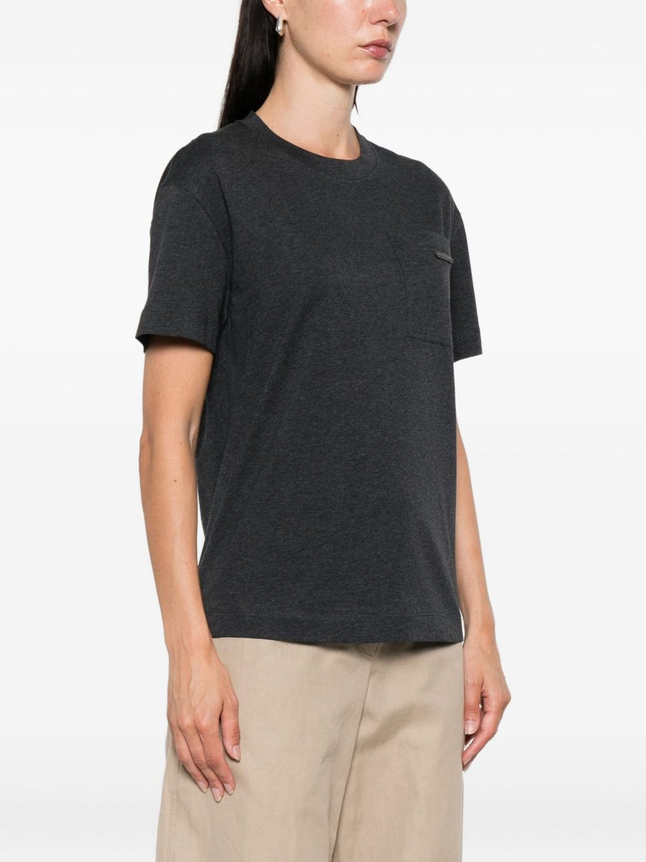 Brunello Cucinelli Cotton T-shirt - Grey