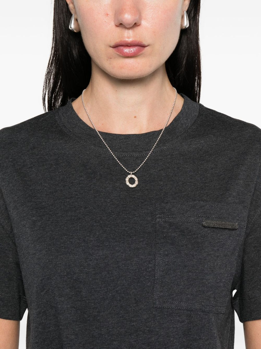 Brunello Cucinelli Cotton T-shirt - Grey