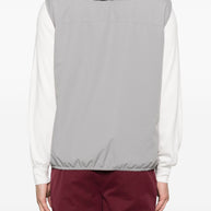 Brunello Cucinelli Nylon Down Vest - Grey