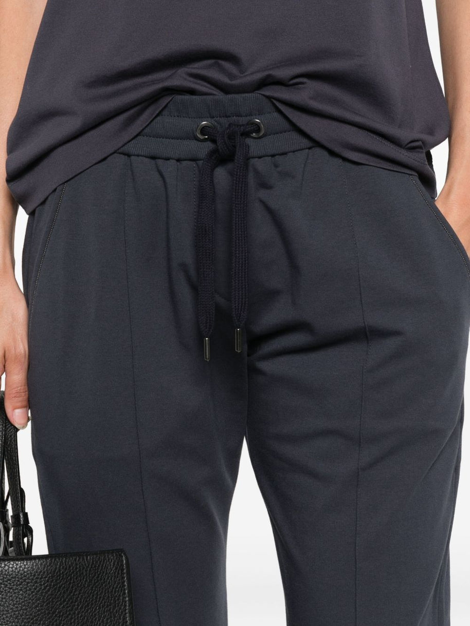 Brunello Cucinelli Cotton Sweatpants - Blue