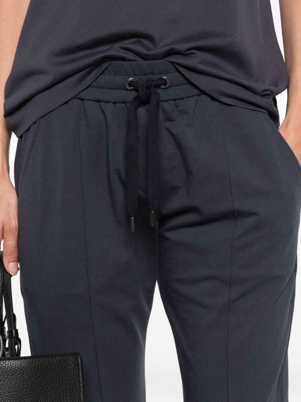 Brunello Cucinelli Cotton Sweatpants - Blue