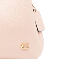Coach Lana 25 Leather Crossbody Bag - Beige
