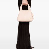 Coach Lana 25 Leather Crossbody Bag - Beige