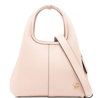 Coach Lana 25 Leather Crossbody Bag - Beige