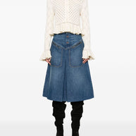 Chloé Wool And Silk Cardigan - White