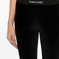 Tom Ford Velvet Leggings - Black