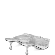 Jimmy Choo Scarlett 50 Leather Mules - Silver