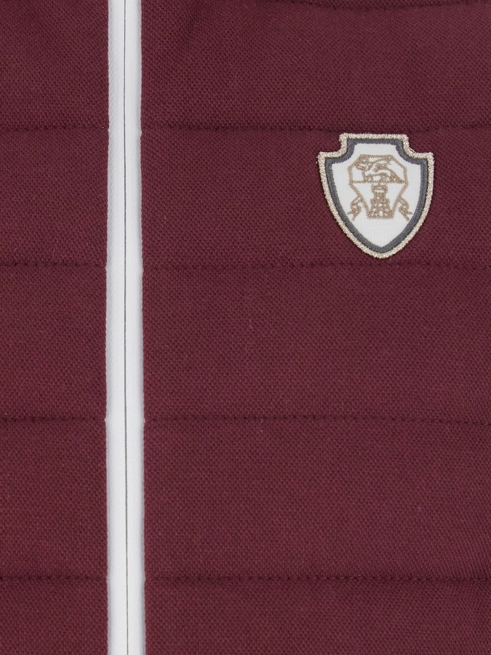 Brunello Cucinelli Quilted Logo Cotton Vest