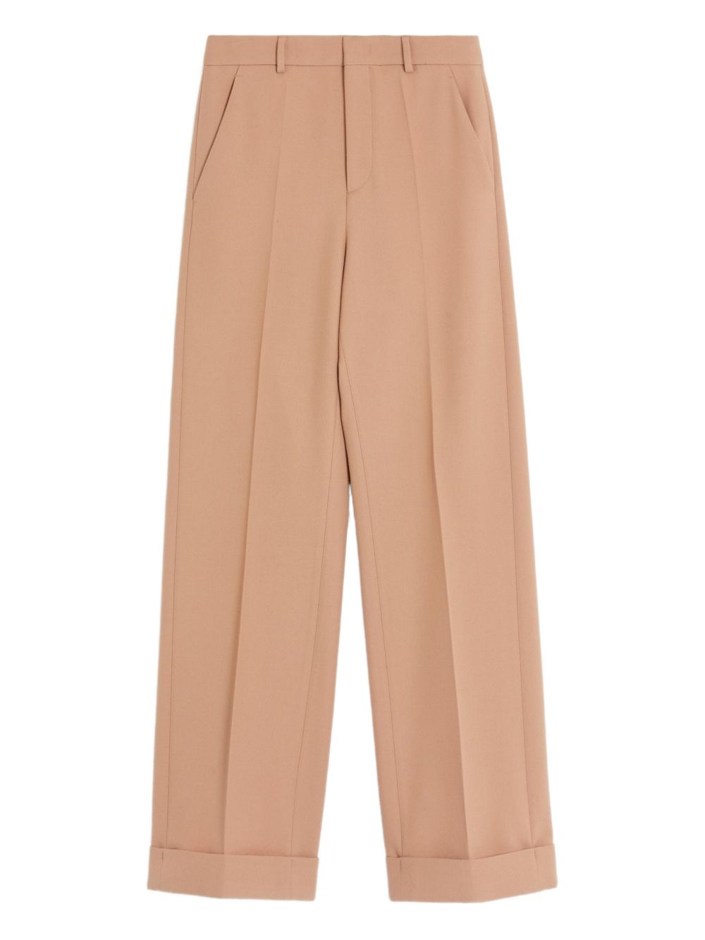 Valentino Wool Trousers - Camel