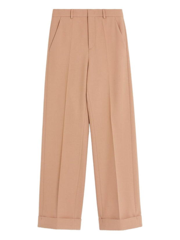 Valentino Wool Trousers - Camel
