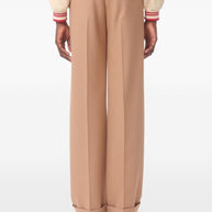 Valentino Wool Trousers - Camel