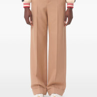 Valentino Wool Trousers - Camel