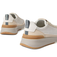 Brunello Cucinelli Washed Suede And Semi-polished Calfskin Runners