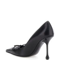 Jimmy Choo Scarlett 95 Leather Pumps - Black