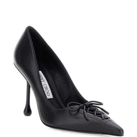 Jimmy Choo Scarlett 95 Leather Pumps - Black