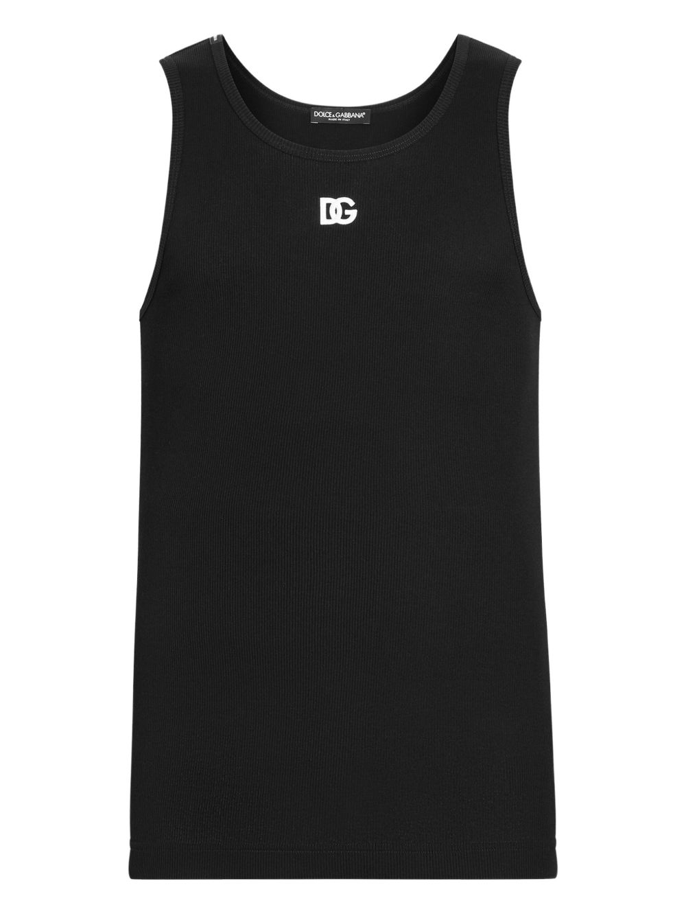 Dolce & Gabbana Logo Cotton Tank Top