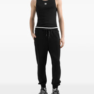 Dolce & Gabbana Logo Cotton Tank Top - Black