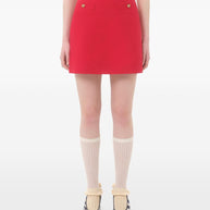 Valentino Crepe Couture Skirt