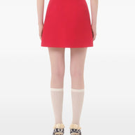 Valentino Crepe Couture Skirt