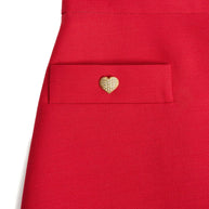 Valentino Crepe Couture Skirt