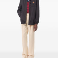 Valentino VLogo Signature Caban Jacket - Blue