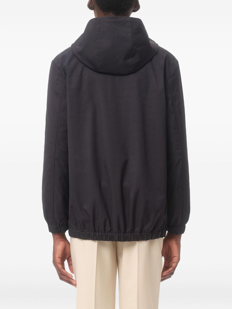 Valentino VLogo Signature Caban Jacket - Blue