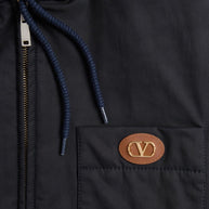 Valentino VLogo Signature Caban Jacket - Blue