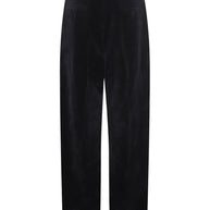 Valentino Cotton And Linen Blend Trousers - Blue