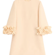 Valentino Crepe Couture Mini Dress