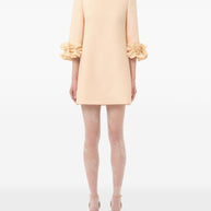 Valentino Crepe Couture Mini Dress