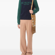 Valentino Chez Valentino Wool Sweater - Blue