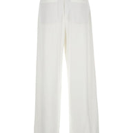Brunello Cucinelli Cotton Trousers - White