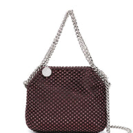 Stella McCartney Falabella Crystal Mini Tote - Bordeaux