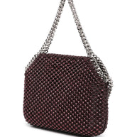 Stella McCartney Falabella Crystal Mini Tote - Bordeaux