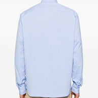 Valentino VLogo Signature Cotton Shirt - Clear Blue