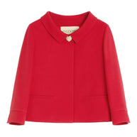 Valentino Wool And Silk Crepe Couture Jacket