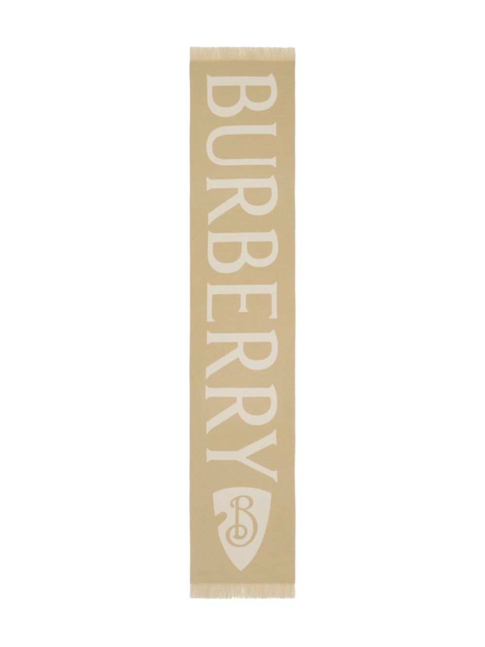 Burberry Logo Wool Scarf