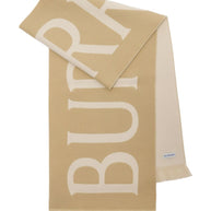 Burberry Logo Wool Scarf