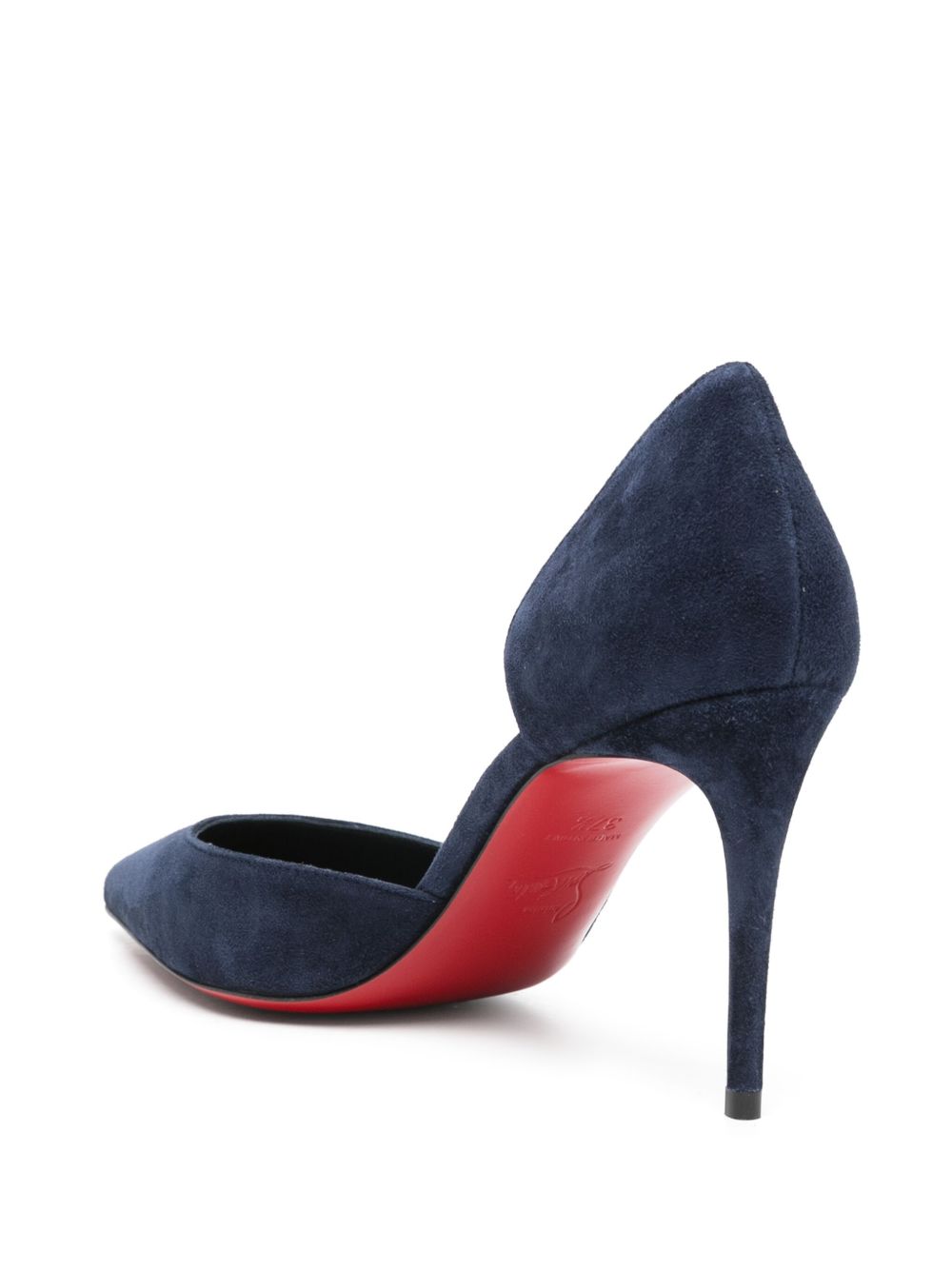Christian Louboutin 85mm Iriza Suede Pumps