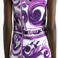 Dolce & Gabbana Maiolica Print Tank Top
