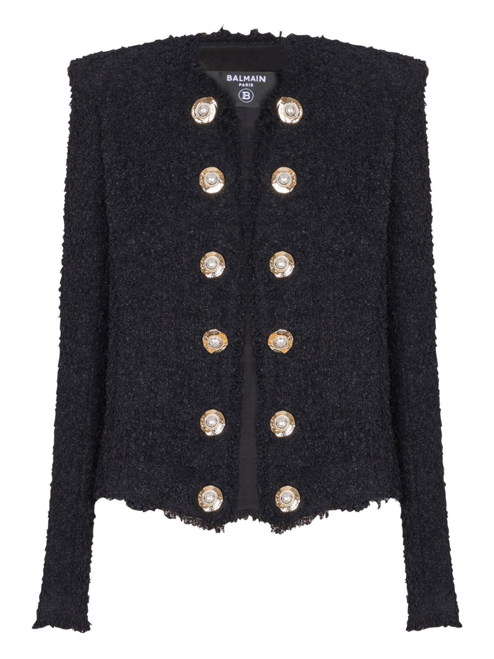 Balmain Edge-to-edge Tweed Jacket